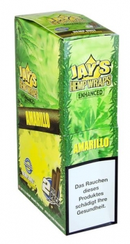 JAYS Terp Enhanced Hemp Wraps 50er Box AMARILLO